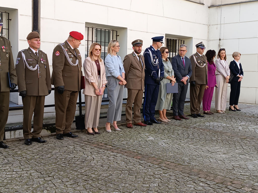 Ślubowanie nowego komendanta Straży Miejskiej w Grudziądzu