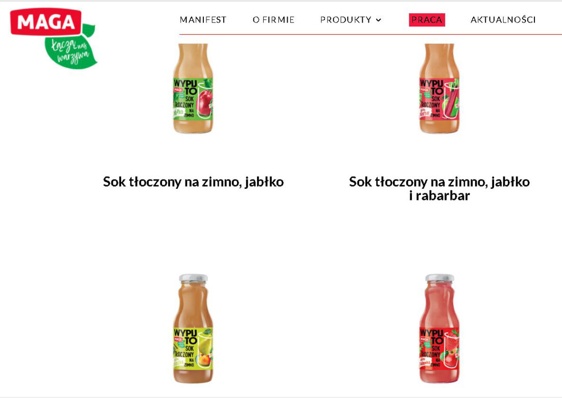 Firma Maga Foods w Dawidach