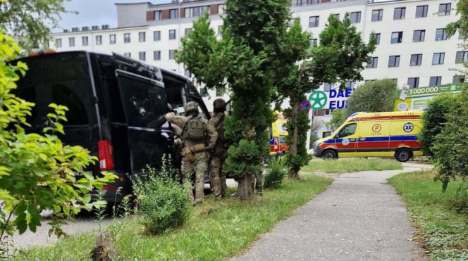 Atak siekierą w Lublinie. Do akcji ruszyli kontrterroryści