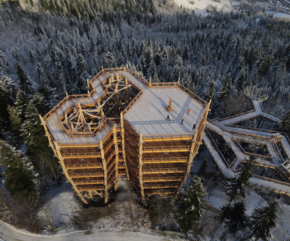 Nowa wieża widokowa w Beskidach otwarta. Będzie nową atrakcją Wisły