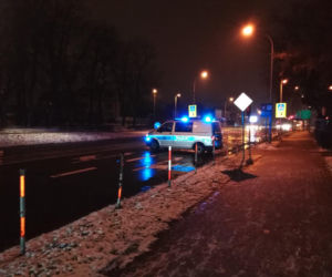 Potrącenie na Alei Legionów