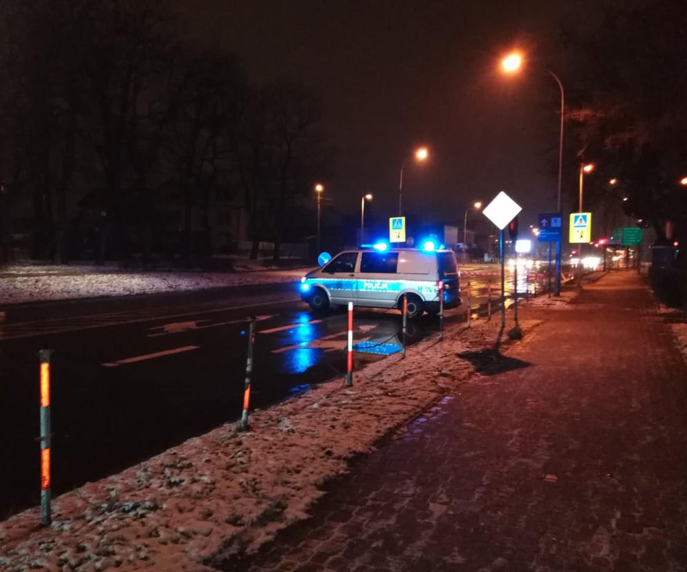Potrącenie na Alei Legionów