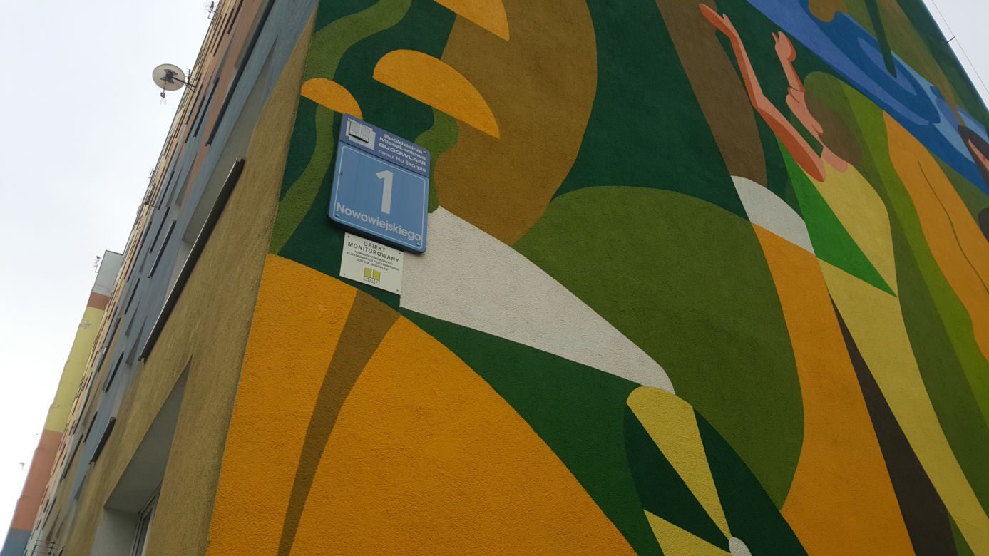 Ekologiczny mural w Bydgoszczy