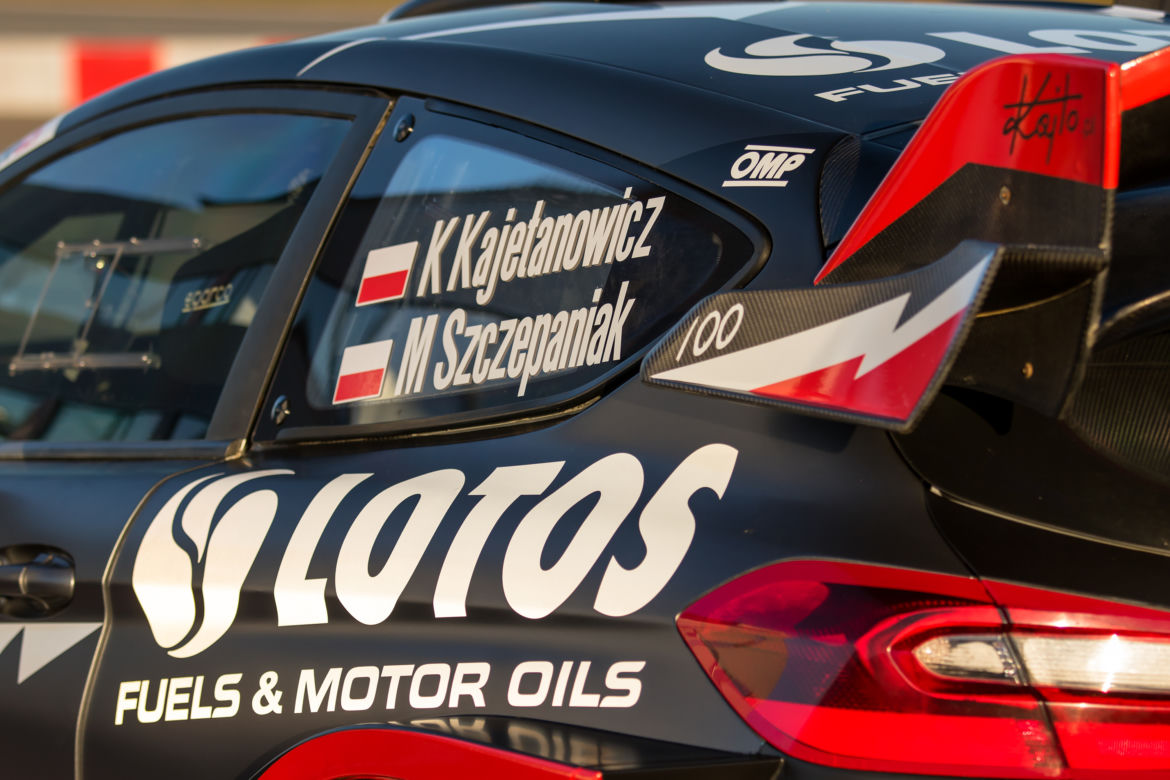 Ford Fiesta WRC Kajetana Kajetanowicza na 56. Rajd Barbórka