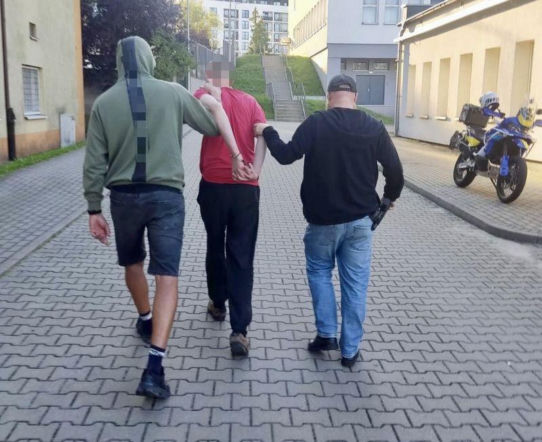 36-latek wyszedł z więzienia. Dzień później został zatrzymany na własne życzenie