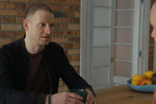 Barwy szczęścia odc. 3391. Bruno (Lesław Żurek), Łukasz (Michał Rolnicki)