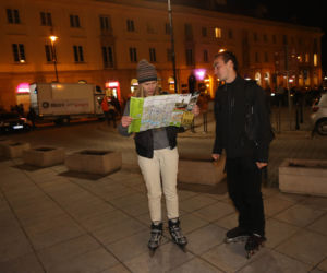 Nightskating po Warszawie