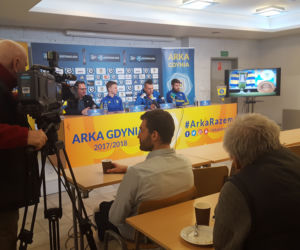 Konferencja prasowa przed meczem Arka - Legia