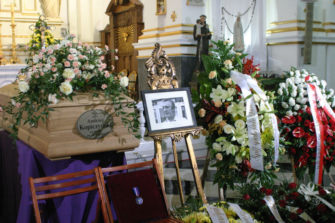 POGRZEB ANDRZEJA KOPICZYŃSKIEGO