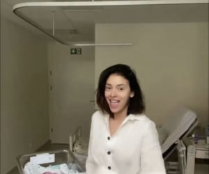 Klaudia Halejcio urodziła