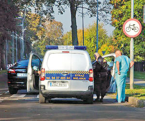 Uciekł ze szpitala na poprawiny