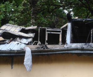 Spłoną hostel w Piasecznie. Strażacy znaleźli zwęglone ciało
