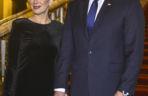 Karol Nawrocki z żoną w Operze Narodowej