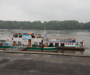 Wisła w Toruniu - stan na 28 maja, ok. godziny 20:00