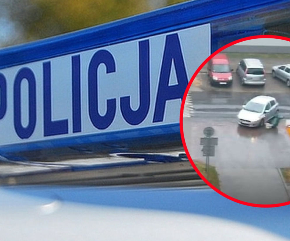 Samochód wjechał prosto w pieszą na chodniku! 84-latka w szpitalu