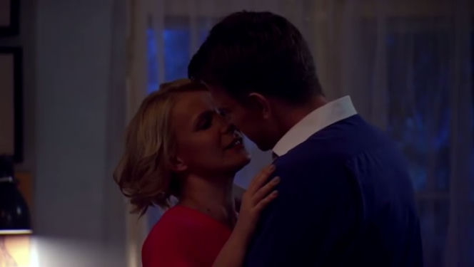 Pierwsza miłość. Marysia (Aneta Zając), Michał (Wojciech Błach)