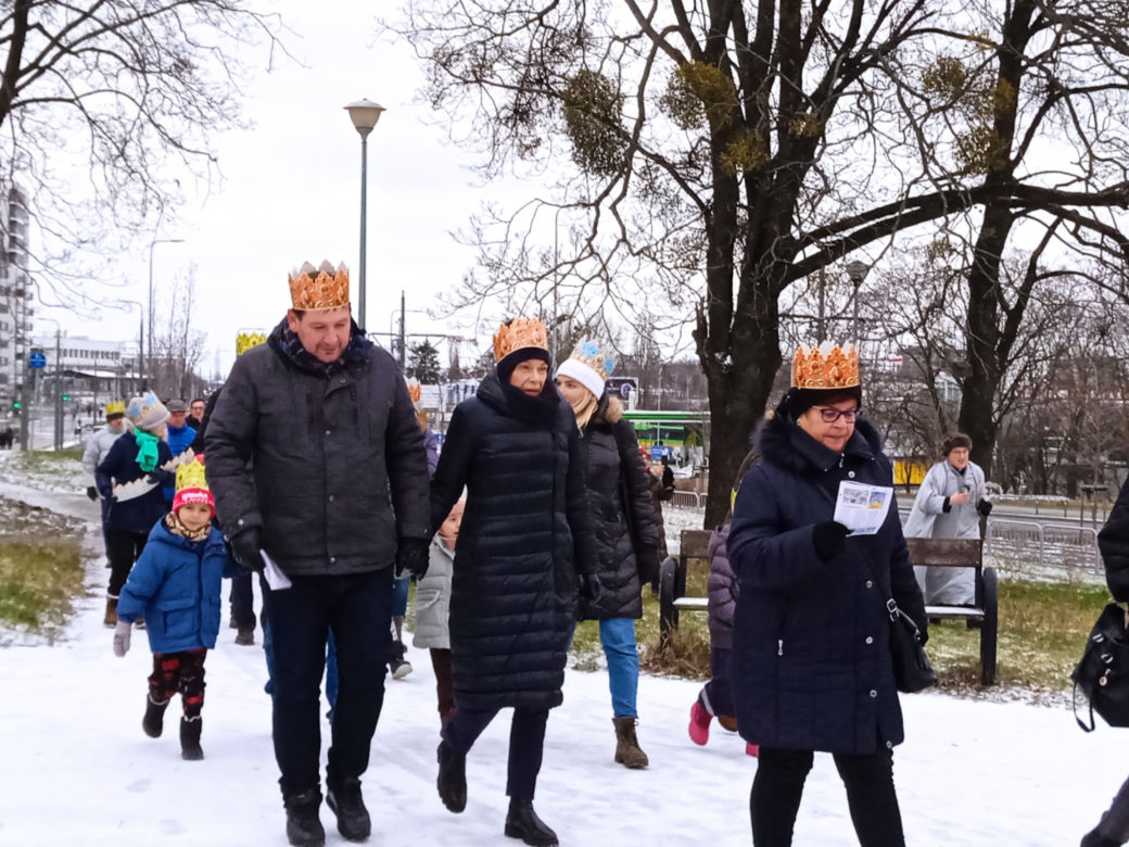 Orszak Trzech Króli na Winogradach w Poznaniu