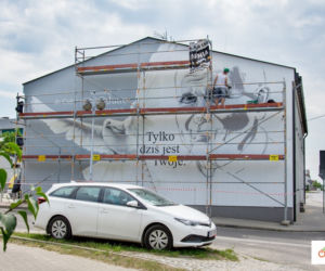 Bełchatów: Drugi mural prawie gotowy! Kto jest jego bohaterem? 