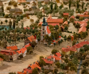 Wystawa w Muzeum Historycznym. Makieta Białegostoku