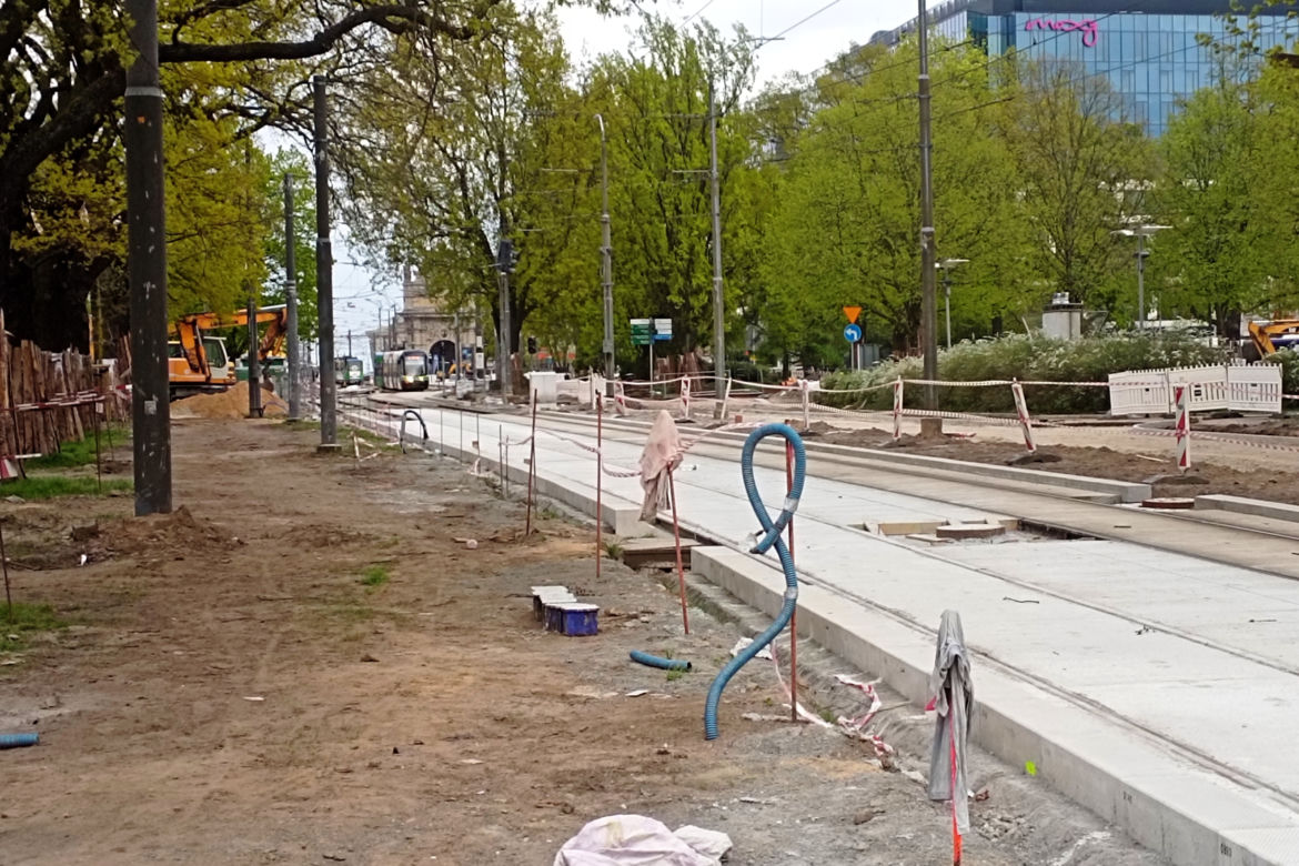 Przebudowa placu Zwycięstwa. Duże zmiany w kursowaniu tramwajów