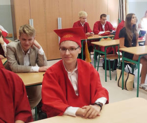 Dominik Hołuj wraca do szkoły. Od dziś rozpoczyna naukę w klasie maturalnej 