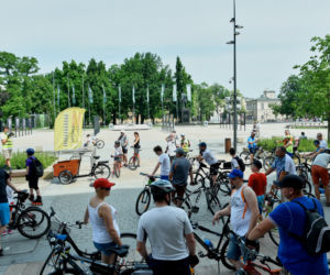Rowerzyści i rolkarze przejechali przez Lublin. Trwa Ekopiknik nad Zalewem