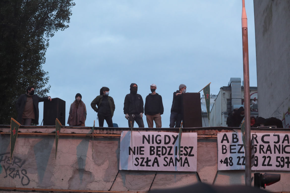 Strajk kobiet w Warszawie
