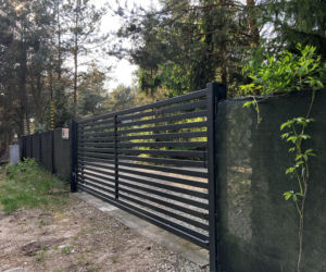 Ogrodzenie, brama wjazdowa