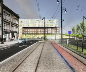 Dworzec kolejowy Bydgoszcz Główna; projekt Inside-outside oznacza modernizację starego budynku dworca i wzniesienie nowego
