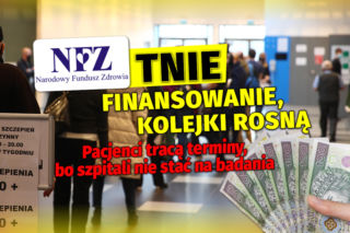 Będziemy umierać pod płotem. NFZ tnie koszty, kolejki rosną. Pacjenci stracą terminy