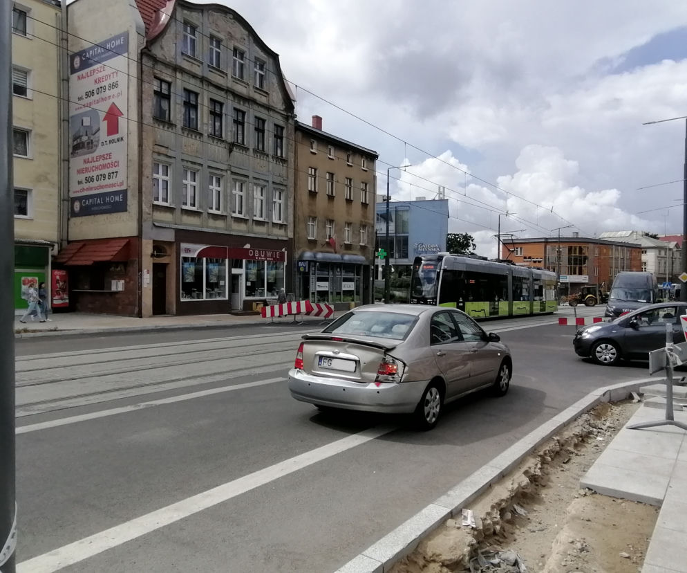 Kierująca osobowym autem wymusiła pierwszeństwo