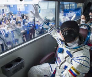 Upamiętnili Gagarina i polecieli w kosmos