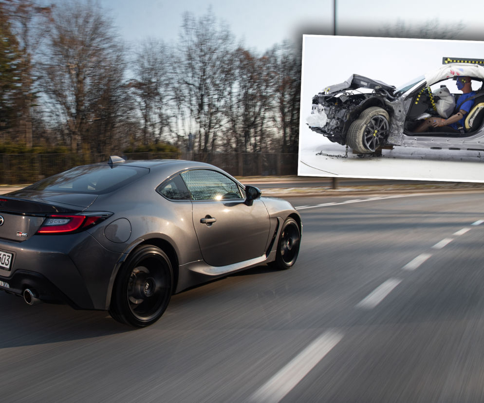 Toyota GR86 roztrzaskana na medal. Testy IIHS przeszły śpiewająco