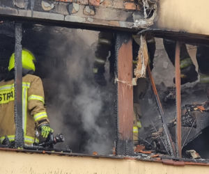 Tragedia w Nowym Stawie! W pożarze plebanii zginął ksiądz