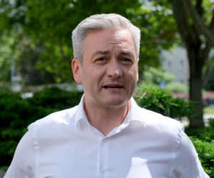 Strzelał do Biedronia 