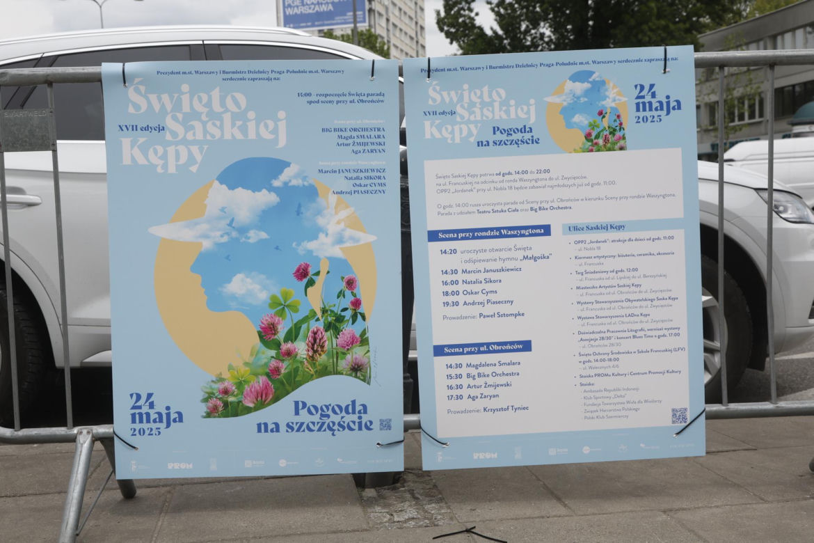 Święto Saskiej Kępy 2025. Kto szedł w paradzie na Francuskiej