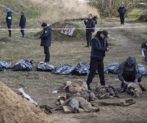 Tak Rosjanie zacierają ślady zbrodni