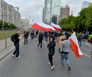 Protest przedsiębiorców w Warszawie