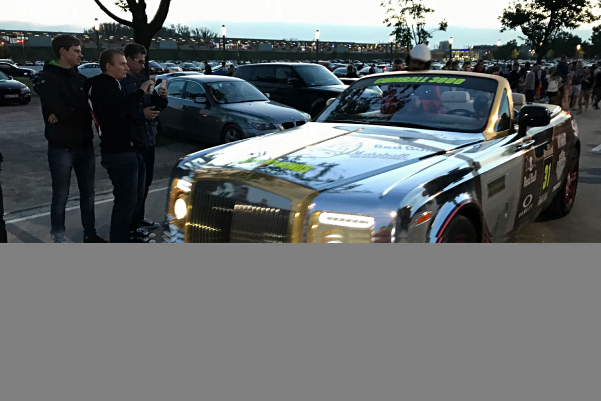 Gumball 3000 2017 w Polsce, Warszawa Stadion Narodowy