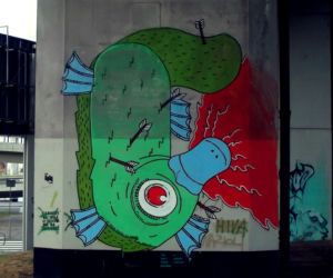 Trasa Zamkowa - graffiti