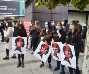Strajk Kobiet we Wrocławiu. Protest przeciw zakazowi aborcji