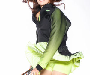 Iga Świątek jako 15-latka