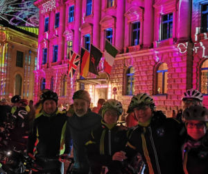 Szczecińscy rowerzyści na Festiwalu Światła w Berlinie