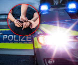 Pijany Polak rozbił auto i próbował uciec. Sierżant nie dał się wyprowadzić w pole