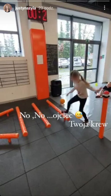 Dziewczynka podobna do ojca?