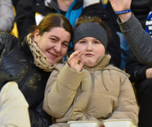 PRES Grupa Dewloperska Toruń - Abramczyk Polonia Bydgoszcz, zdjęcia kibiców i zawodników z pożegnania Adriana Miedzińskiego