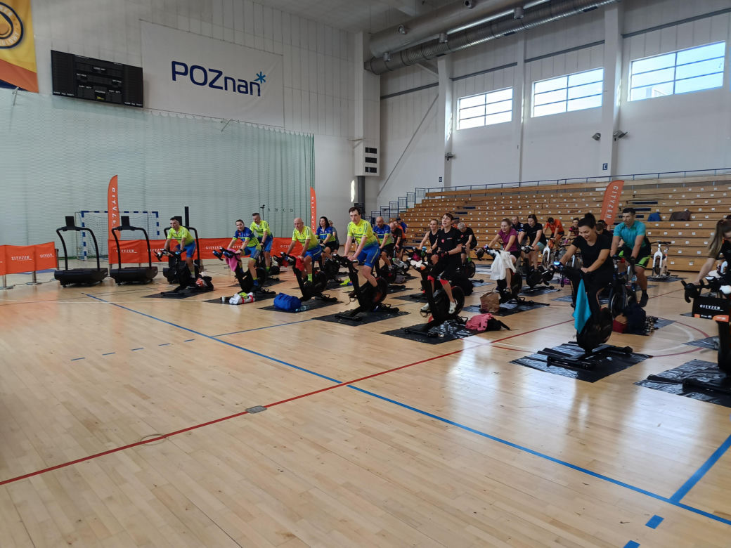 WOŚP 2025: Rowerowy Zawrót Głowy w hali AWF