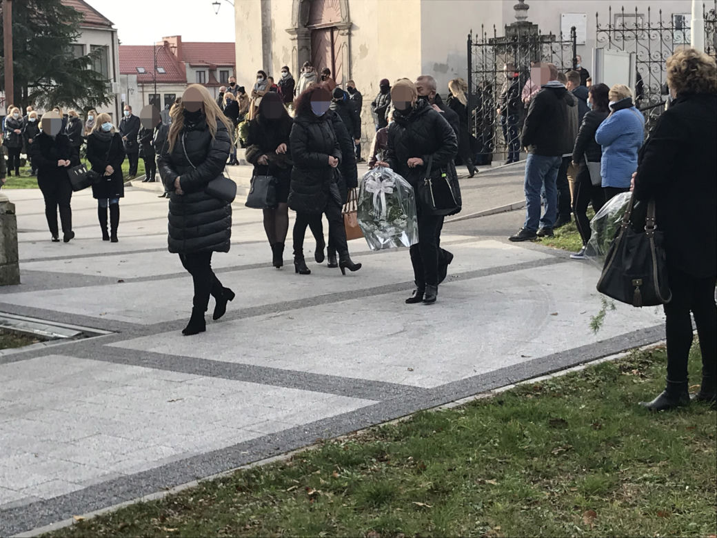 Pogrzeb Katarzyny M. w Pińczowie