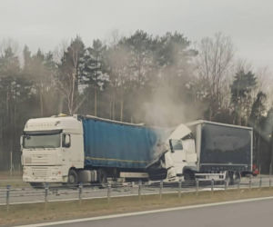 Ciężarówka rozjechała kierowcę na DK78