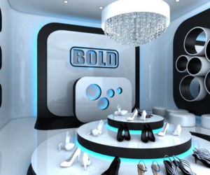 ICE-COLD - Projektowanie wnętrz butiku. zdjecie 3